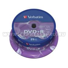 Verbatim DVD+R4,7Gb CB
